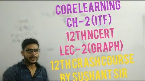 Ch-2| INVERSE TRIGONOMETRIC FUNCTIONS (NCERT) L-2 | 12TH Crash Course | GRAPH | BY SUSHANT SIR