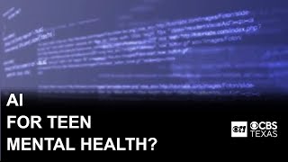 Teens turn to AI for mental health advice