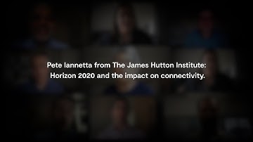 Pete Iannetta: ‘Horizon 2020 funding brought together people with deep personal passion and ability’