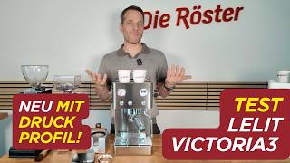 Lelit Victoria 3: Pressure profiling in a single-boiler machine tested! Pagaia makes it possible ...