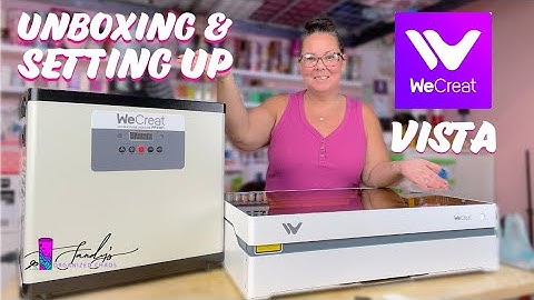 Unboxing AND Assembling the all new WeCreat Vista Laser Engraver | beginner friendly guide