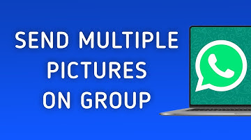 How To Send Multiple Pictures On WhatsApp Group On PC App (New Update)