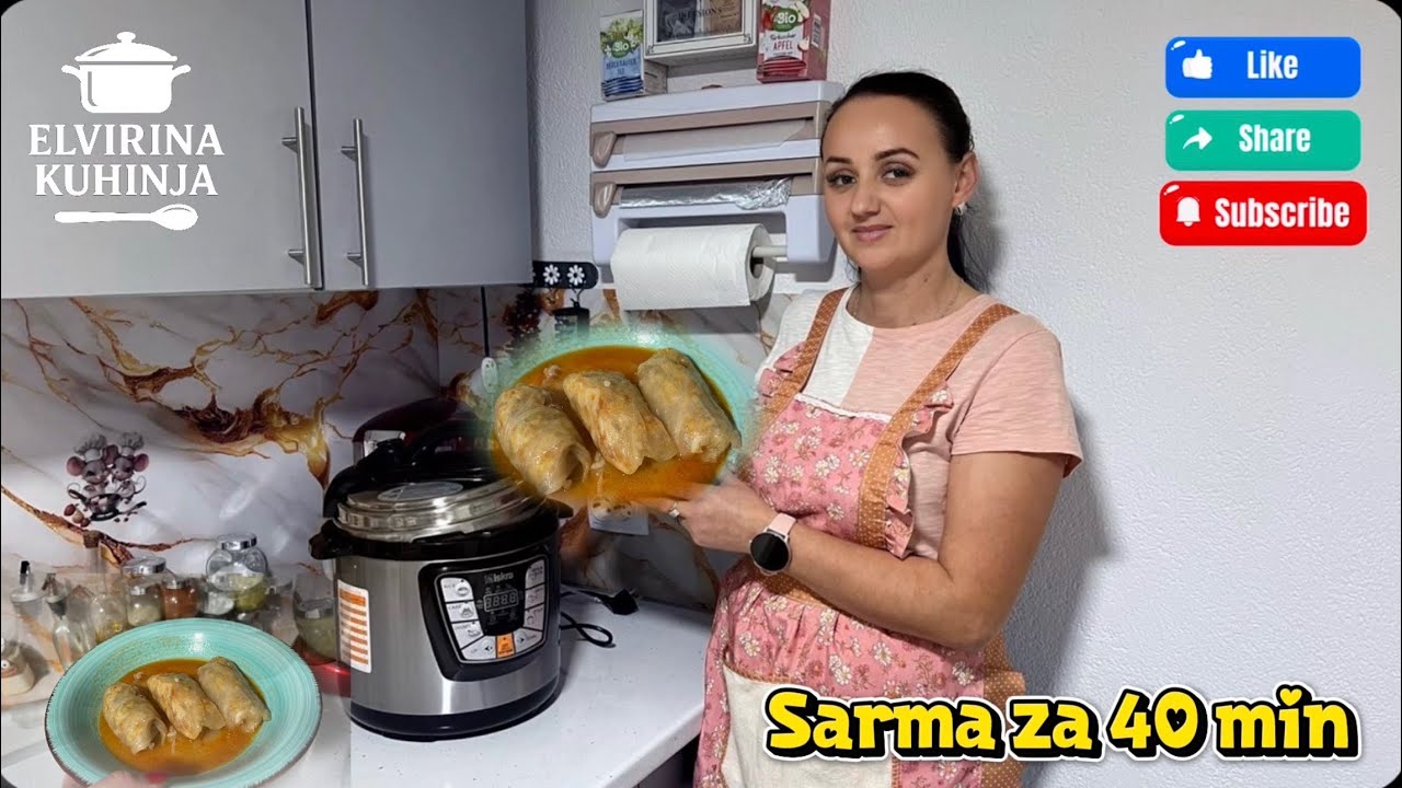 SARMA ZA 40 min MOGUĆE JE 🍀🍀ZIMSKA HRANA 