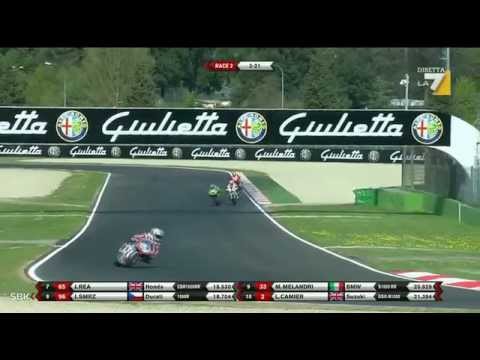 Video: Superbike Russia 2012: Marco Melandri in testa, Max Biaggi zero