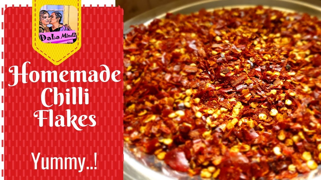 Homemade Chilli flakes/ Pizza Series1/ Step by step Pizza Preparation
