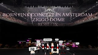 Blackpink Born Pink Amsterdam Concert in Roblox (WHAT STUDIO) 230128