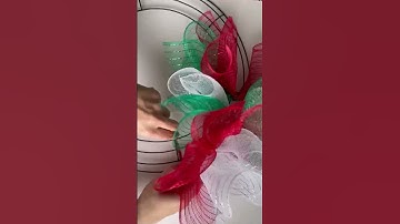 The Easiest Christmas Wreath You