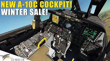 DCS WORLD WINTER SALE 2019 | New FREE A-10C cockpit!