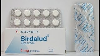 سيردالود أقراص باسط للعضلات ومسكن للالم Sirdalud Tablets
