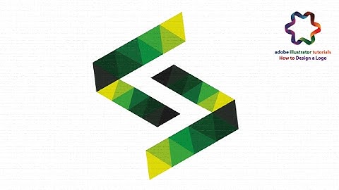 illustrator tutorial - custome letter logo design using LowPoly style - Best Text Effect Logo Design