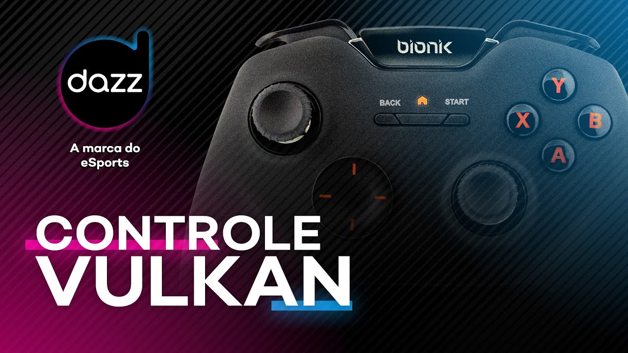 Controle Vulkan Bionik - YouTube
