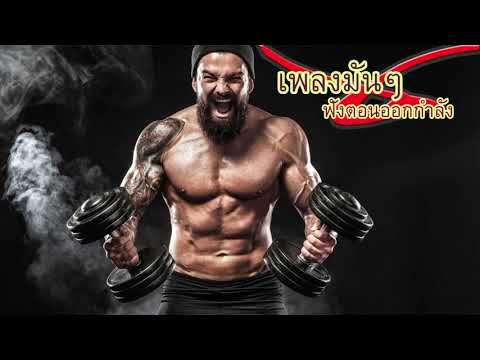 เพลงออกกําลังกายมันๆ ฟังตอนออกกำลังกาย เพลงเล่นกล้าม - Music, exercise it.