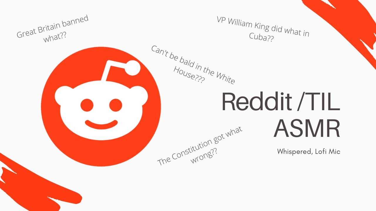 Reddit /TIL Reading -  WHISPER Lofi ASMR