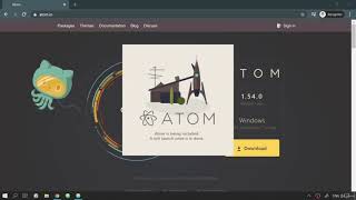 2. Download Atom for Web Designer Best Editor