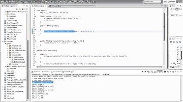 Java Tutorial Statics Blocks, Enumeration, Case (PART 6)