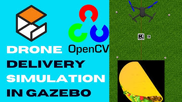 Simulation of Drone Delivery Mission in Gazebo