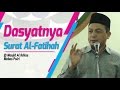 Dahsyatnya surat al fatihah  ust bachtiar nasir