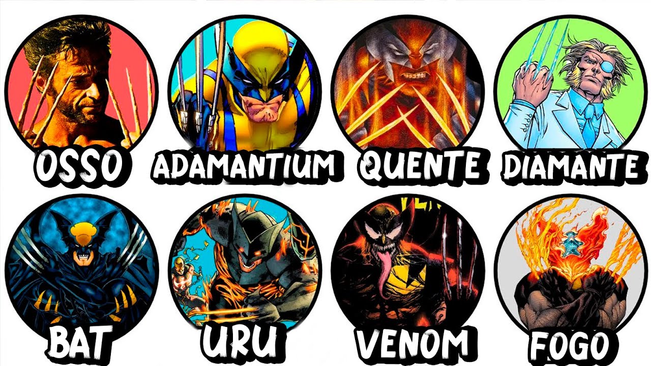 Todas as Garras do WOLVERINE Explicadas em 18 Minutos
