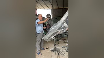 Quạt Công Nghiệp Gió Xa 30m Do Người Việt Nam Sản Xuất. Ko Hổ Danh Là Thần Quạt, Quạt Đứng