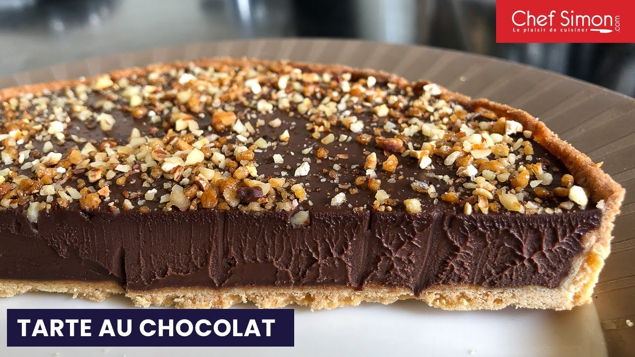 Tarte au chocolat - YouTube