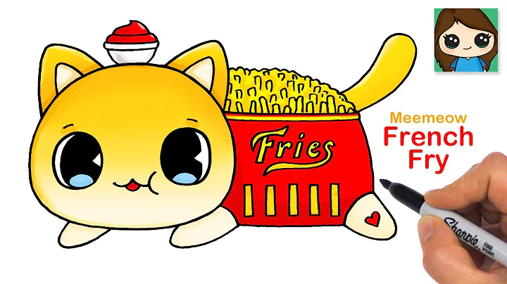 How to Draw French Fry Cat | Aphmau Meemeows
