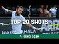 Moutet's Tweener Winner 🤯, Quinn's Passing Shot &amp; More | Top 20 ATP Challenger Shots In Phoenix 2026