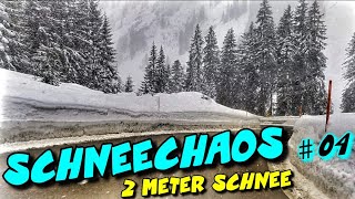 Passstraße auf über 1000 Meter | Balderschwang Allgäu | Schneechaos | Onkel David