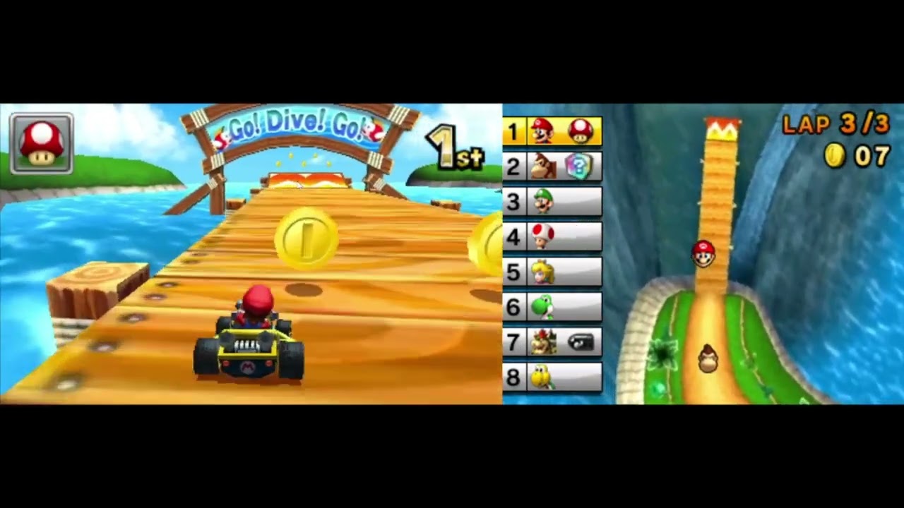Mario Kart 7 All Cups 50cc 4k HD