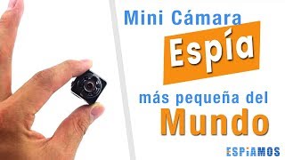 Vídeo: Ultra Mini cámara espía Full HD con visión nocturna