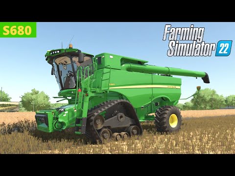 COLHEITADEIRA DA S680 DA JOHN DEERE | FARMING SIMULATOR 22 | FS 22 ...