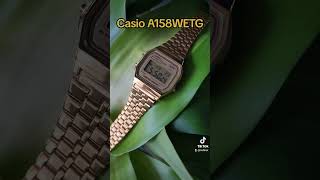 Casio A158WETG #casio #watchlover #vintage #watch #wristwatch #casiowatch