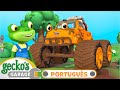 A Grande Corrida| Garagem de Gecko | Carros infantis | Vídeos educativos