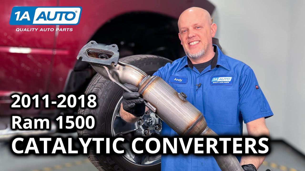How to Replace Catalytic Converters 2011-2018 Ram 1500 3.6L V6 - YouTube