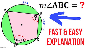 Find the Angle in this Cyclic Quadrilateral | Fast & Easy Tutorial