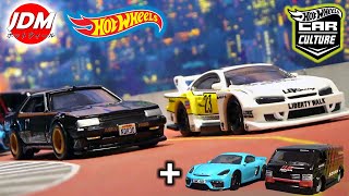 Hot Wheels Boulevard Nissan Super Silhouette S15 SILVIA & Skyline RS review & unboxing diecast cars