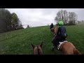 Michelle wears a GoPro at a Side Saddle Race