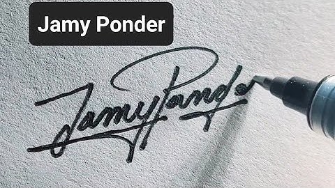 How to design your ownamazing signature|