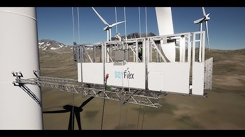 SQYFlex blade access platform from PP Techniq A/S - Denmark