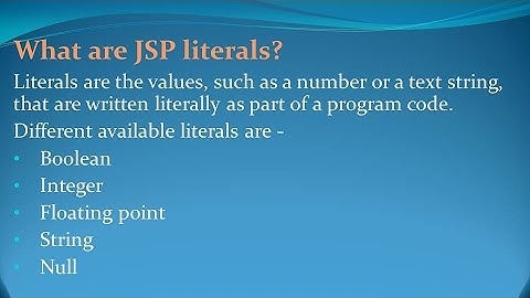 JSP Interview Questions and Answers for freshers and experienced– Part 5