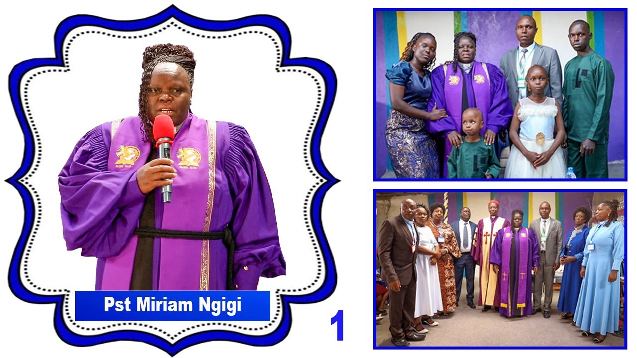Miriam Ngigi ordination as a Pastor Pt 1