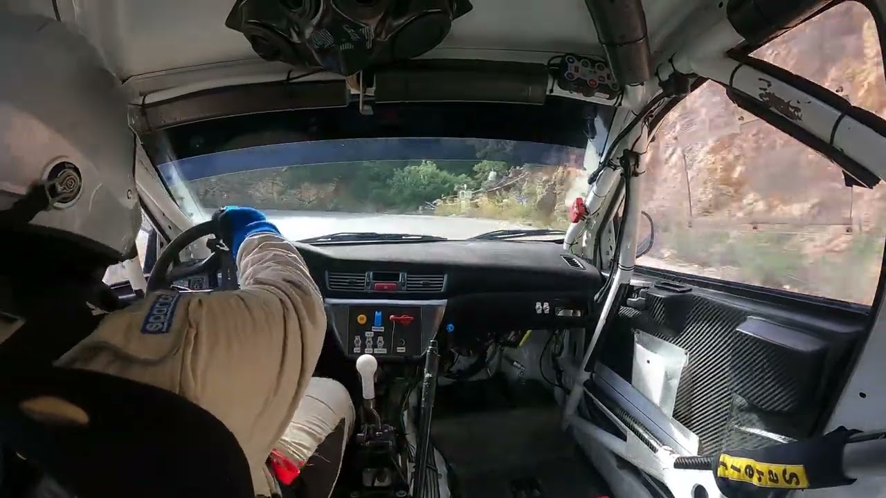 Ανάβαση αχλαδοκαμπου 2023 Κεχαγιας Γιωργος Mitsubishi evo 9