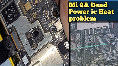 Mi 9a dead & power ic heating problem solution| 100% working