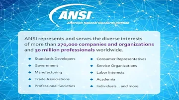 Are ANSI standards enforceable?