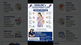 Frozen shoulder?🚫Can’t lift ur arm or sleep due to pain?#ShoulderPain#BestPhysiotherapy#Pain#Shorts