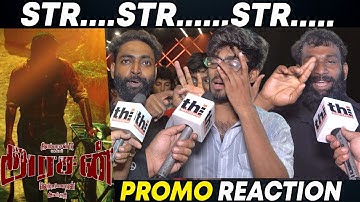 🔥Arasan Promo Public Review | STR | Vetrimaaran | Arasan Promo Reaction