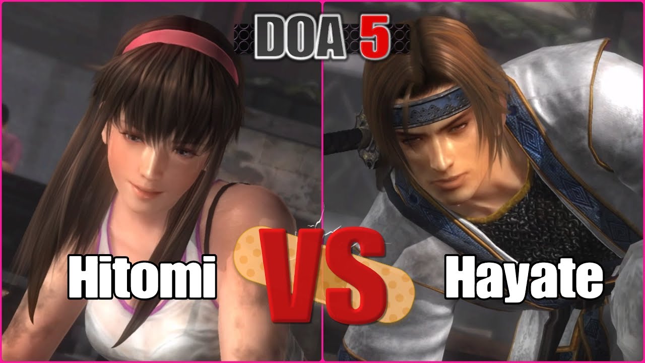 DEAD OR ALIVE 5 Last Round - Hitomi VS Hayate