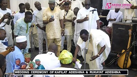 SEE WHAT PASUMA DID TO K1 ON STAGE AT OBA SULAIMON RAJI ONIBA EKUN DAUGHTERS WEDDING CEREMONY 