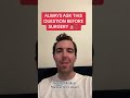 This is a question fyp informedconsent malpractice lawyer... #Shorts #tommythelawyer