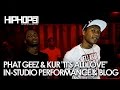 Phat Geez & Kur - It's All Love (In-Studio Performance & Blog)