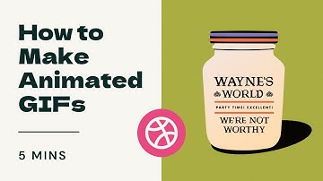 How to Create Eye-Catching GIF Thumbnails for Dribbble | Easy GIF Tutorial by Ottilie Studio